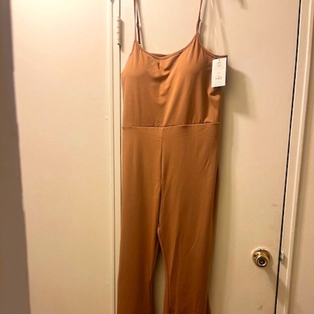 Beige Jumpsuit